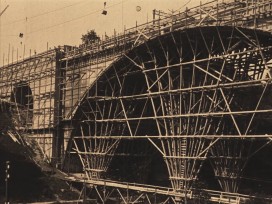 Bau der Lorrainebrücke