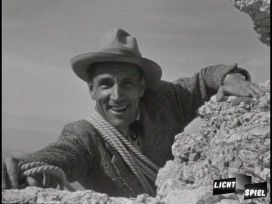 [Luis Trenker in Gröden / Luis Trenker at Gröden]