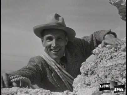 [Luis Trenker in Gröden / Luis Trenker at Gröden]