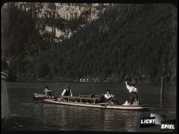 Bier-Transport über den Königssee (Filmstill)
