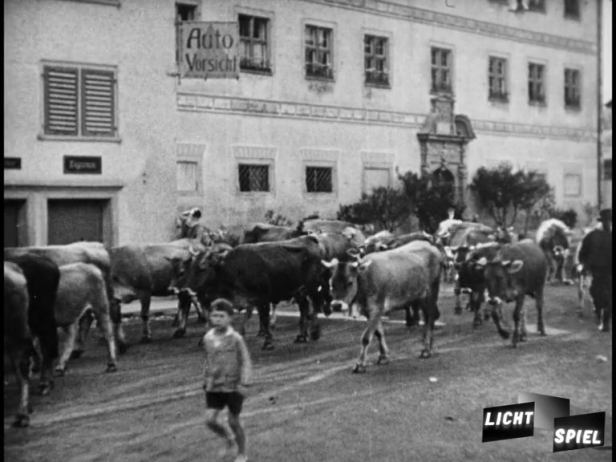 Für einmal hat das Auto keinen Vortritt (Filmstill)